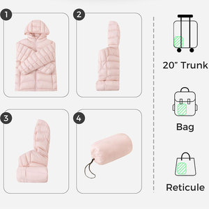 Puffer <b>Jacket</b> Windbreak Wholesale Custom Lightweight Quilted Puffer Oversized Hooded Down <b>Jacket</b> <b>For</b> <b>Men</b> Women And Kids - Product Image 3