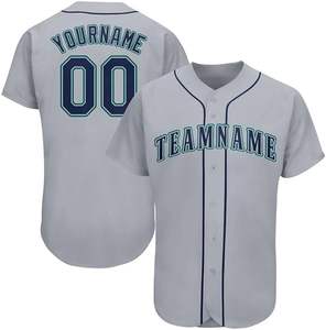 Nuevo estilo, camisetas de béisbol cosidas de la mejor calidad, superventas, camiseta de béisbol, camiseta de equipo personalizada, camiseta de béisbol con botones completos - Product Image 1