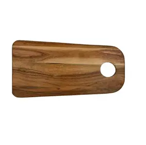 Tablero de madera hecho a mano para cortar verduras y carne, nuevo diseño, fabricante