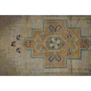 Traditional Yellow Green 9x12 <b>Boho</b> Style Patchwork Wool <b>Rug</b> Living Room Carpet with Latex Backing Turkish <b>Rugs</b> for Decorations - Product Image 5