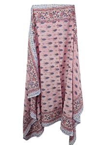 Sarong estampado a mano, sarong sanganeri estampado, sarong de algodón, pareo para mujer, bufanda hecha a mano, dupatta de algodón, pareo estampado de Jaipur - Product Image 6