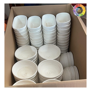 Panier d'épreuvage pour la pâte à pain, bol rond ou ovale en rotin naturel avec doublure, cuisson essentielle pour la maison, cuisson du pain au levain - Product Image 3