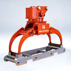 We-Attach 11-20T Excavator Attachment 820kg Asal Shandong Garansi 1 Tahun Hydraulic Log Grapple Motor - Product Image 3