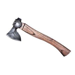Wholesale Customized Top Quality OEM ODM Service Axe Hand Forged Carbon Steel Hatchet Wooden <b>Handle</b> for Outdoor Use Industrial - Product Image 1