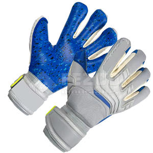 Gants de gardien de but en cuir de haute qualité pour adultes avec un design respirant ajustement réglable excellente poignée de protection des doigts - Product Image 6