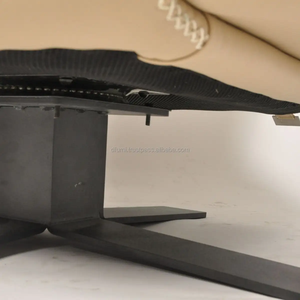 Base en acier revêtu de poudre de mousse et de poche Contreplaqué rembourré coque ignifuge OEM disponible Chaise longue pivotante Djenne - Product Image 5