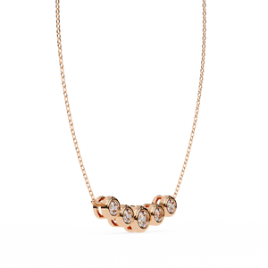 Pendentif en diamant cultivé en laboratoire pour femme avec or 18 carats, pendentifs et breloques en diamant fabuleux - Product Image 6