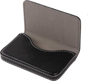 กระเป๋าเงิน RFID หนังแท้สีน้ำตาลของผู้ชายมีช่องเสียบการ์ด4ช่องใส่นามบัตรกระเป๋าอลูมิเนียมขนาดเล็กส่งตรงจากโรงงาน - Product Image 3