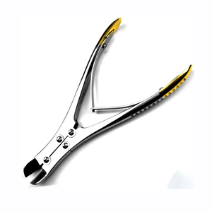Coupe-fil TC Poignée plaquée or Pince orthopédique Instruments chirurgicaux Coupe-goupille dans les instruments orthopédiques - Product Image 6