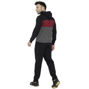 Sweats à capuche et sweat-shirt pour hommes avec fermeture à glissière ensemble de jogging conception personnalisée sweats à capuche pantalons de survêtement pour hommes pas cher de BD - Product Image 5