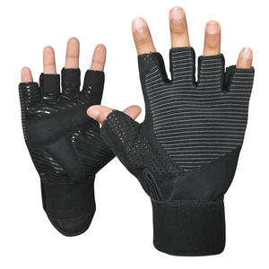 Gants d'entraînement de gymnastique respirants à demi-doigts avec protection de la paume Gants d'entraînement cycliste - Product Image 1