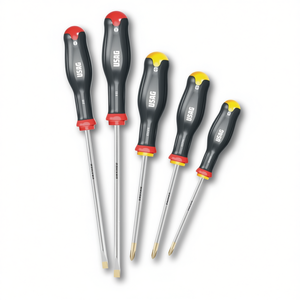 <b>Set</b> of 5 USAG <b>Screwdrivers</b> for PHILLIPS Slotted & Cross Recessed Screws - Product Image 2
