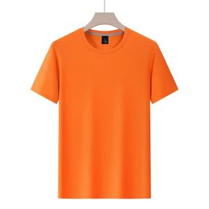 Camiseta deportiva mezclada de LICRA y poliéster unisex de 170gsm, Camiseta lisa de secado rápido para impresión de logotipos, venta al por mayor de camisetas para hombres - Product Image 5