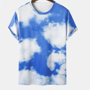 Camisetas para Hombre 2024 de Alta Calidad, Transpirables, de Manga Corta, de Poliéster y Algodón, Diseño Personalizado OEM para la Temporada de Verano - Product Image 1