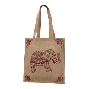 2025 sacs de jute de conception personnalisée inde sacs de conférence en jute de qualité supérieure avec impression personnalisée à vendre - Product Image 1