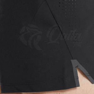 Vente en gros de shorts de sport pour hommes taille personnalisée coupe ample et cordon de serrage décontracté motif solide écologique en vente en ligne - Product Image 5