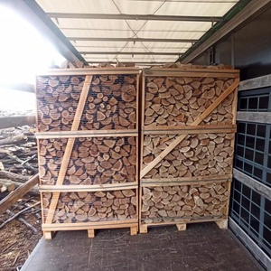 Leña de madera dura de primera calidad, seca en horno, de roble y pino - Product Image 1