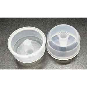 Suministro directo profesional, tapa abatible de textura mate de 38mm, tapa de botella de plástico, tapón de lavado a mano ecológico, producto a granel, corte personalizado - Product Image 1