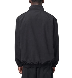 เสื้อแจ็กเก็ตกีฬากลางแจ้งเสื้อกันลมผ้าฝ้าย100% คอตั้งด้านหน้าปรับแต่งโลโก้ได้ตามต้องการ - Product Image 3