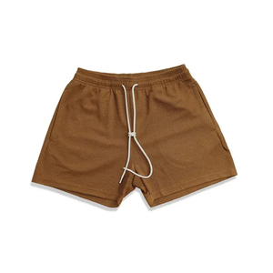 Pantalones cortos de entrenamiento elásticos personalizados para hombres y mujeres al por mayor, pantalones cortos deportivos de verano para correr y hacer ejercicio de secado rápido - Product Image 1