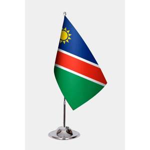 Namibia Desk Flags Custom Garden Flag <b>Banners</b> in Nylon Plastic Polyester Vinyl Silk with Digital Printing Custom Logo Style - Product Image 1