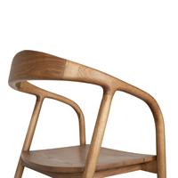 Sillas de comedor de madera vietnamitas hechas a medida de diseño moderno para el hogar, Bar, taller, almacén, eventos especiales