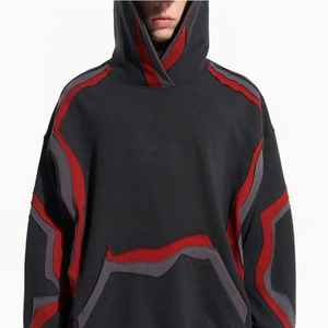 Custom Clothing Manufacturer Wholesale Men's Drawstring Printed <b>Hoodie</b> Oversized Drop Shoulder <b>Hoodie</b> - Product Image 5