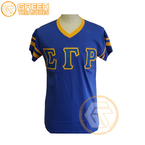 Camiseta Informal de Algodón de Alta Calidad, Personalizada con el Logotipo de Sigma Gamma Rho, Transpirable, para Mujeres, Ropa Griega de Verano - Product Image 1