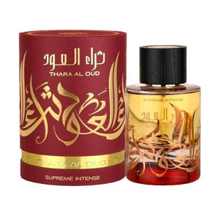 Perfume Thara Al Oud SUPREME INTENSE de Ard Al Zaafran Oriental Arabic 100 mL Dubai Perfume árabe para hombres y mujeres - Product Image 6