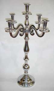 แท่นวางเทียนทันสมัยแบบพรีเมียมสีโบราณของตกแต่งงานแต่งงานของตกแต่งโต๊ะวางกลางโต๊ะเชิงเทียนที่วางเทียนสไตล์วินเทจ - Product Image 3