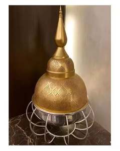 Chauffe-plat buffet en cuivre martelé de créateur pour occasions festives mariages hôtels restaurants fêtes - Product Image 1