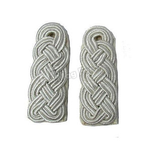 Épaulettes d'uniforme faites à la main de haute qualité, accessoires de design premium en toile résistante à l'eau et soie écologique - Product Image 5