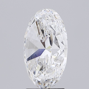 Diamant de laboratoire de 4,0 carats, taille ovale, couleur E, certifié IGI, clarté VS2, marque Rising Diamond, modèle de fiançailles personnalisé DH 82 - Product Image 2