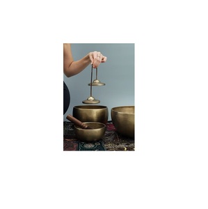 Cuenco tibetano curativo, cuencos para cantar tibetanos, el más vendido, para sanación de sonido y energía más fuerte - Product Image 1