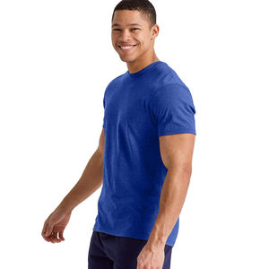 T-shirts en coton 100% uni de haute qualité, vente en gros, t-shirts vierges pour hommes - Product Image 4