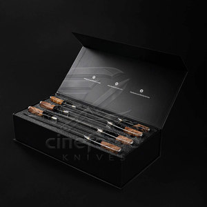 Ensemble de couteaux de chef en damas de haute qualité en gros, matériau durable, meilleur ensemble de couteaux de chef en damas - Product Image 4