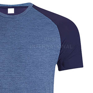 Nueva llegada ropa de entrenamiento para hombre Slim Muscle Fit gimnasio manga corta correr ropa deportiva camiseta hombres algodón - Product Image 4