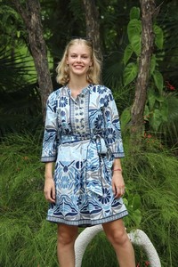 Nouvelle mode de robe à imprimé floral pour femmes Style long Mini robe vintage à manches bouffantes Vêtements pour femmes Robe longue décontractée - Product Image 6