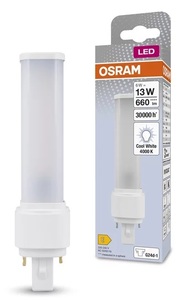 Lampada Led PL 2 Pin G24d-1 6W 4000K (Osram 558182) - Product Image 1
