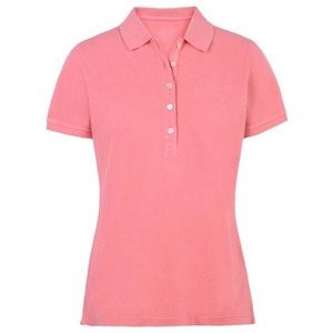 Polo décontracté 100% coton à manches courtes pour femmes du Bangladesh, couleur rose, de haute qualité - Product Image 4