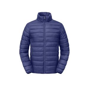 Chaqueta acolchada de satén personalizada para hombre, Abrigo acolchado de burbujas de invierno de diseñador, impermeable con cierre de cremallera, longitud corta, ropa para exteriores - Product Image 4