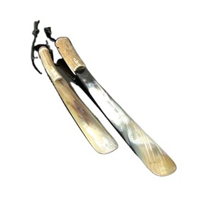 Calzador de Cuero de Búfalo Natural para Hombre, Mujer y Niña, para Calzado de Talla Personalizada - Product Image 5