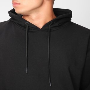 Sudadera con Capucha Unisex Personalizada - 100% Algodón, Sudadera Extra Grande para Hombre, Ropa Casual, Sudadera Negra Lisa - Product Image 5