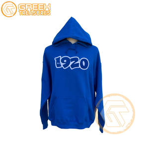 Sudadera con capucha bordada de lana de algodón Zeta Phi Beta personalizada, suéter de alta calidad de la Hermandad de mujeres, ropa griega, sudaderas con capucha más finas - Product Image 6
