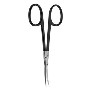 Ciseaux chirurgicaux de qualité supérieure MEDIHEAL SURGICAL CORPORATION Classe I, finition polie, lame fine et courbée en acier métallique. - Product Image 5