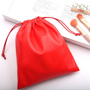 Haute qualité en cuir PU cordon Gym sac à dos étanche String Fitness sac d'exercice avec doublure en polyester et fonction de chaussure - Product Image 4