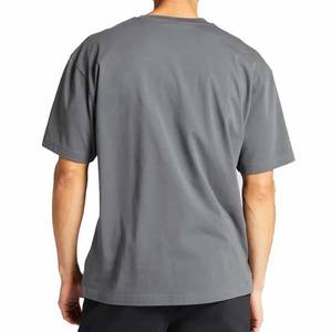 Fabrication de vêtements, t-shirts pour hommes, manches courtes, vêtements d'été, vente en gros, best-seller, décontracté, uni, couleur unie, col rond, t-shirts pour hommes - Product Image 5