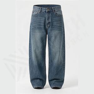 Pantalones Vaqueros de Mezclilla para Hombre 2025, Pantalones Ajustados, Vaqueros Ajustados para Hombre, Venta al por Mayor de Fábrica, Transpirables, Rectos, Servicio OEM - Product Image 1