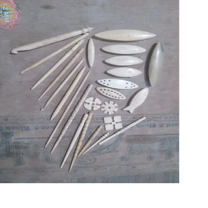 Accessoires de tricotage d'os, y compris crochets en os, aiguilles en os en os de buffle, idéales pour la revente - Product Image 6