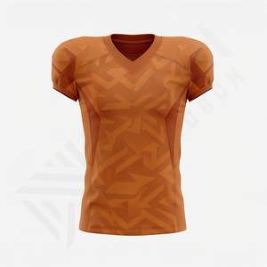 Nuevo Uniforme de Fútbol Americano Personalizado Listo para Enviar, Talla Grande, 100% Poliéster, Jersey de Entrenamiento de Alto Rendimiento con Servicio OEM - Product Image 1